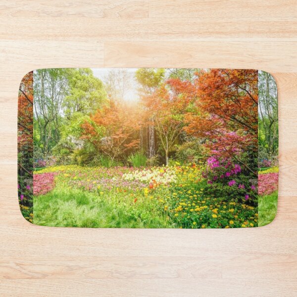 Item preview, Beautiful green landscape with green trees art designed and sold by BEAUTY ⭐⭐⭐⭐⭐.