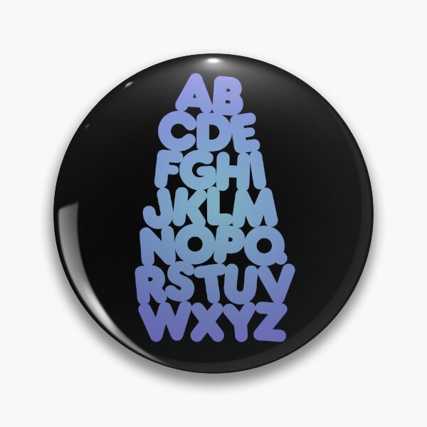 Item preview, Frankfurter Alphabet Stack v.1 designed and sold by x1brett.