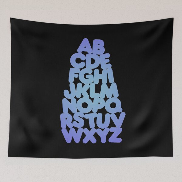 Item preview, Frankfurter Alphabet Stack v.1 designed and sold by x1brett.