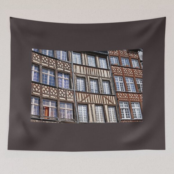 Item preview, Medieval house fronts, Rennes designed and sold by paulboizot.