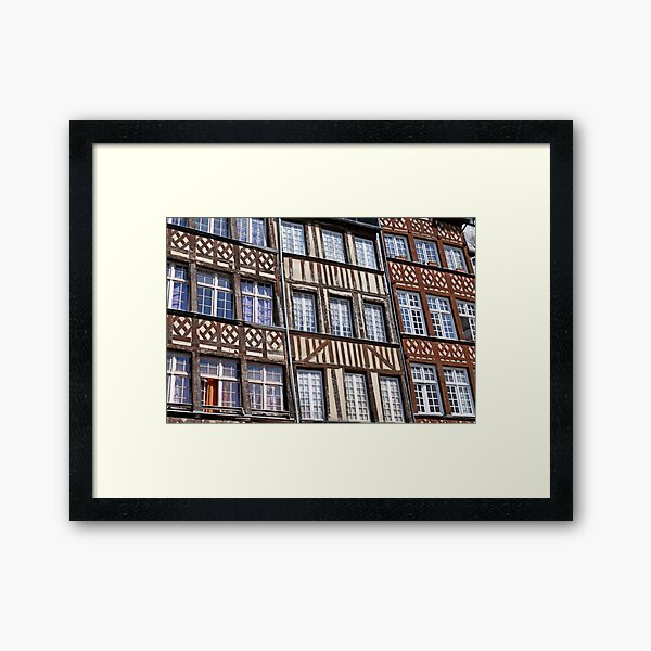 Item preview, Medieval house fronts, Rennes designed and sold by paulboizot.