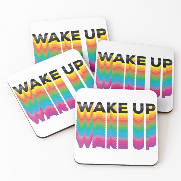 Item preview, Wake Up Colorful Rainbow  designed and sold by JenTrinhArt.