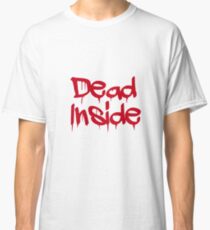 Camiseta clásica Muerto en el interior