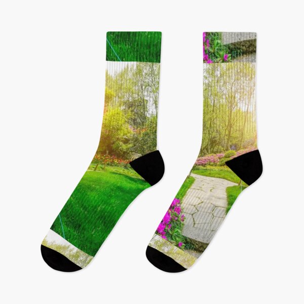 Item preview, Beautiful green landscape with green trees art designed and sold by BEAUTY ⭐⭐⭐⭐⭐.