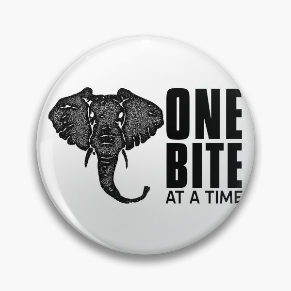 Item preview, How Do You Eat An Elephant?  designed and sold by LKDesigns24.