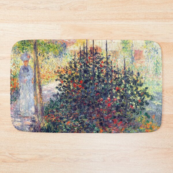 Item preview, Camille Monet in the Garden at Argenteuil by Claude Monet designed and sold by Tamas Das.