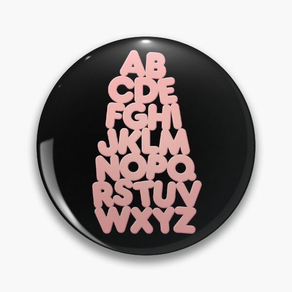 Item preview, Frankfurter Alphabet Stack v.3 designed and sold by x1brett.
