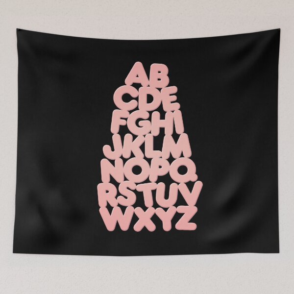 Item preview, Frankfurter Alphabet Stack v.3 designed and sold by x1brett.