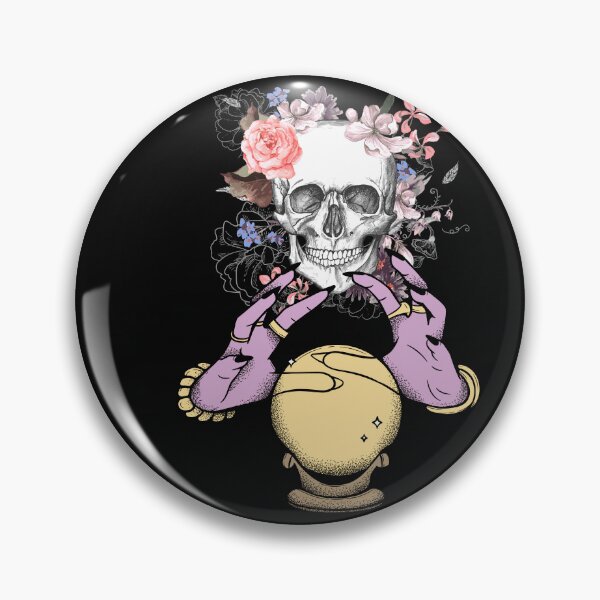 Item preview, Halloween, skull fortune teller designed and sold by pookamon14.