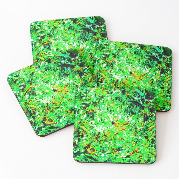 Item preview, Abstract Green Chaos designed and sold by Mircea Boboc.