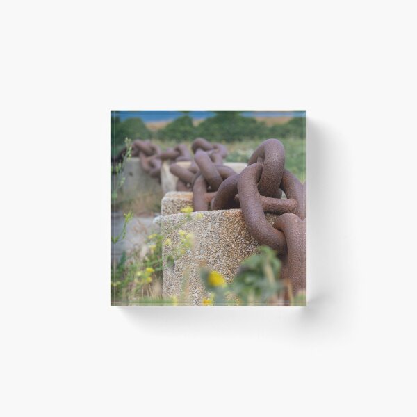 Item preview, barrier made of anchor chain designed and sold by OskiOnTour.