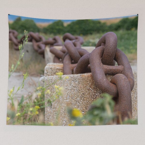 Item preview, barrier made of anchor chain designed and sold by OskiOnTour.