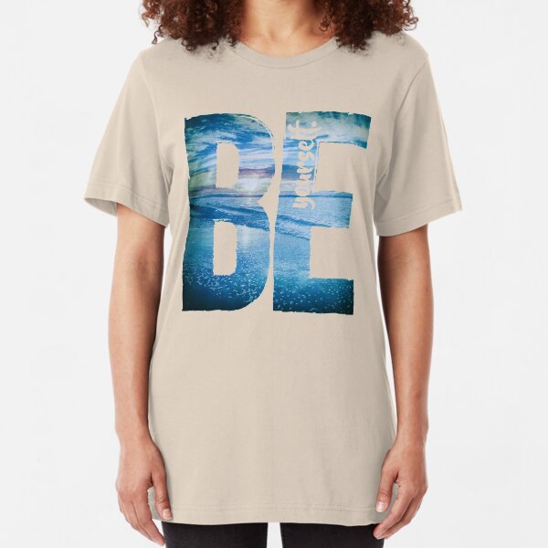 Be Yourself Slim Fit T-Shirt