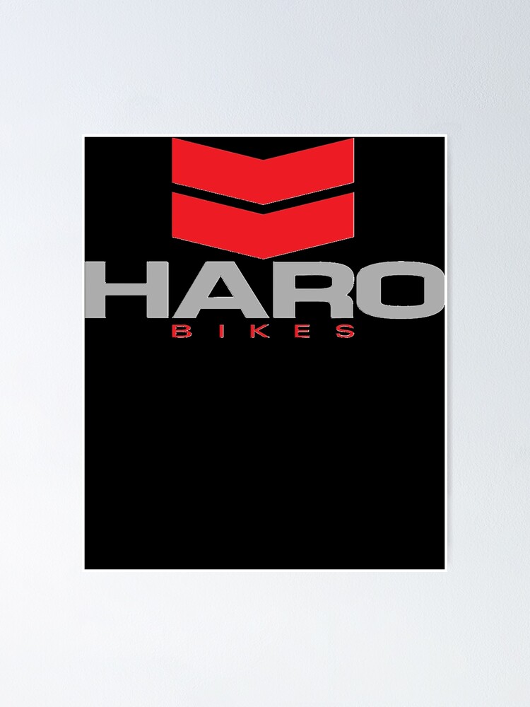 "HARO BIKES BICYCLE LOGO " Poster for Sale by Thomaotzer Redbubble