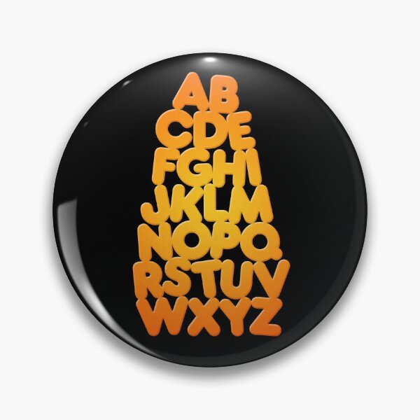 Item preview, Frankfurter Alphabet Stack v.5 designed and sold by x1brett.