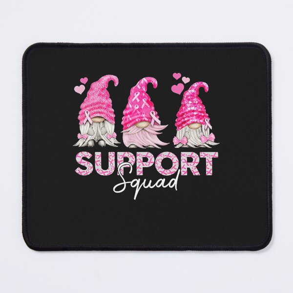 Item preview, Gnomies Support Squad Breast Cancer designed and sold by farhoodi2200.