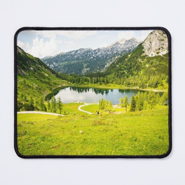 Item preview, Beautiful green landscape with green trees and mountain art designed and sold by BEAUTY ⭐⭐⭐⭐⭐.