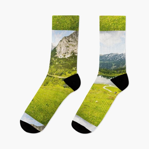 Item preview, Beautiful green landscape with green trees and mountain art designed and sold by BEAUTY ⭐⭐⭐⭐⭐.