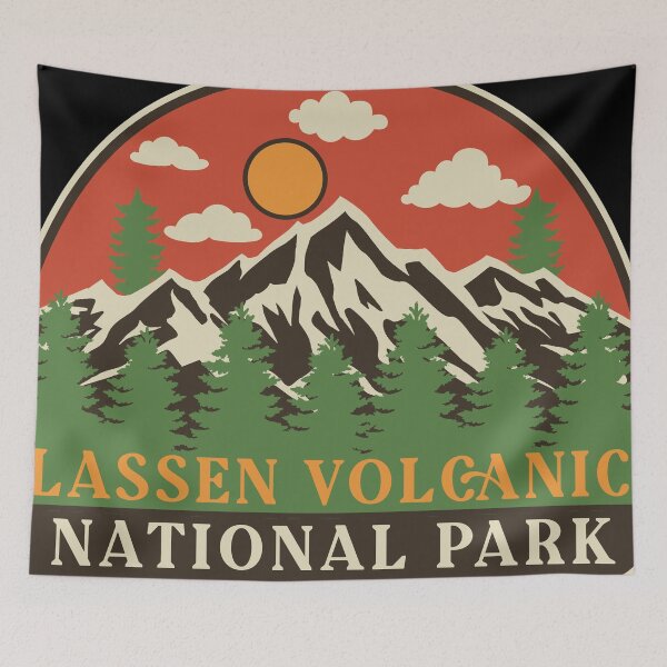 Item preview, Lassen Volcanic National Park - Vintage designed and sold by Nature-mark.