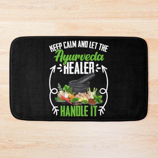 Item preview, Keep Calm Funny Ayurvedic Healing Humor For Ayurveda Healer designed and sold by Nessshirts.