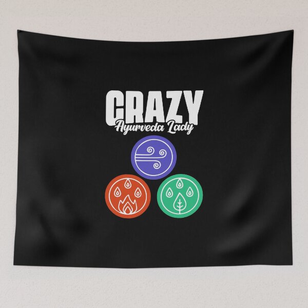 Item preview, Crazy Ayurvedic Healing For Ayurveda Lady Dosha Practitioner designed and sold by Nessshirts.
