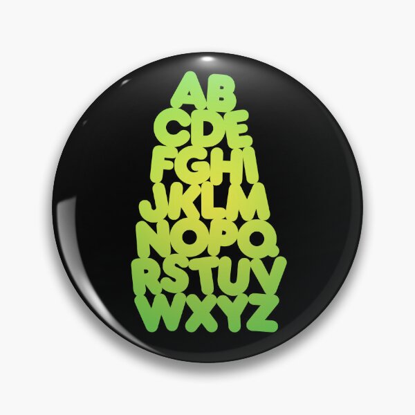 Item preview, Frankfurter Alphabet Stack v.6 designed and sold by x1brett.