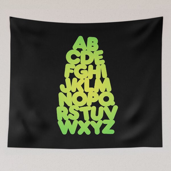 Item preview, Frankfurter Alphabet Stack v.6 designed and sold by x1brett.