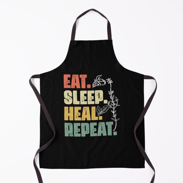 Item preview, Eat Sleep Vintage Retro Ayurvedic Healing An Ayurveda Healer designed and sold by Nessshirts.