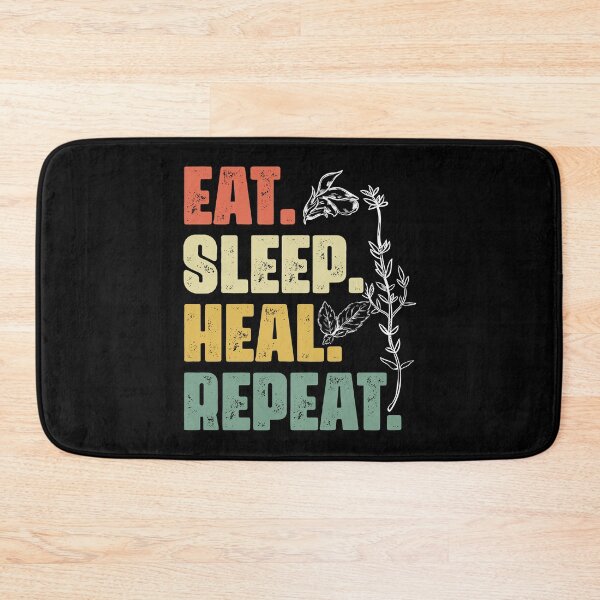 Item preview, Eat Sleep Vintage Retro Ayurvedic Healing An Ayurveda Healer designed and sold by Nessshirts.