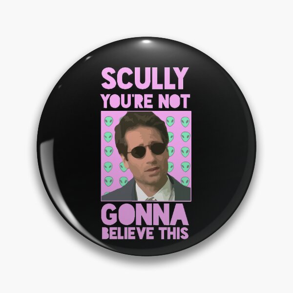 Item preview, Mulder-X-Files-Scully-you're-not-gonna-believe-this-Classic-T-Shirt designed and sold by MattLRagle1.