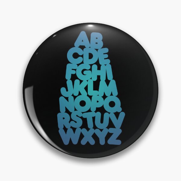Item preview, Frankfurter Alphabet Stack v.7 designed and sold by x1brett.