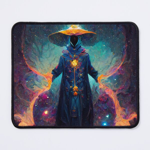 Item preview, Cosmic wizard - AI generated art designed and sold by AI1artist.