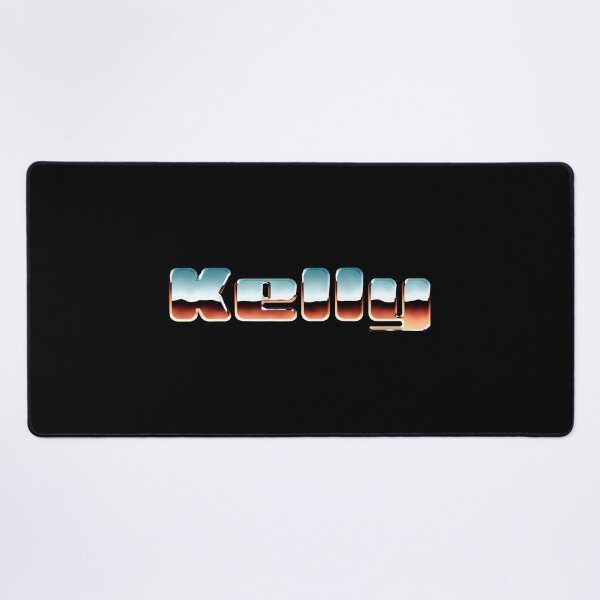 Item preview, Kelly name - Cool 80s retro chrome design designed and sold by NameTheory.
