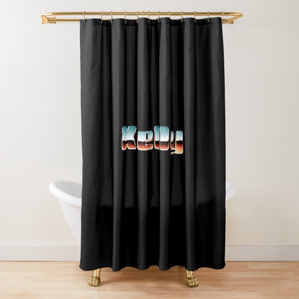 Item preview, Kelly name - Cool 80s retro chrome design designed and sold by NameTheory.