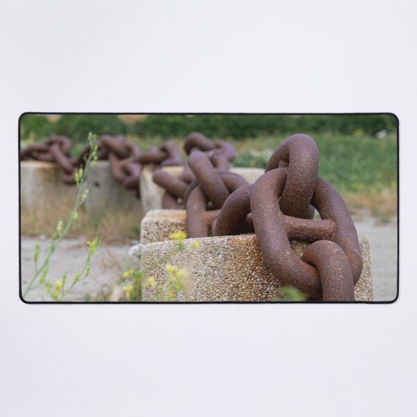 Item preview, barrier made of anchor chain designed and sold by OskiOnTour.