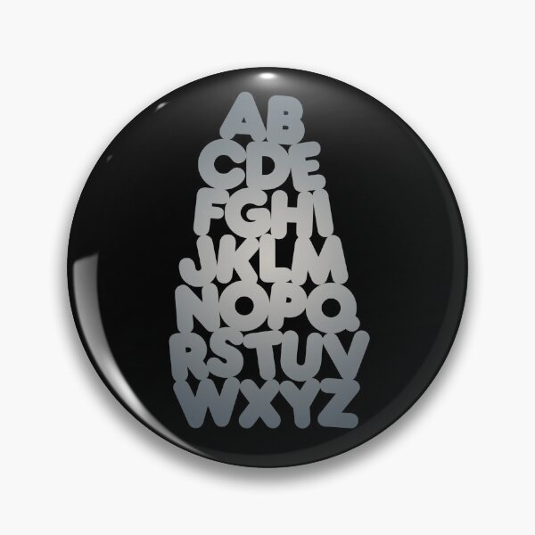 Item preview, Frankfurter Alphabet Stack v.8 designed and sold by x1brett.