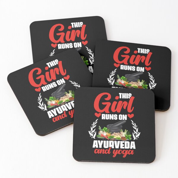 Item preview, This Girl Runs On Alternative Medicine Healing Ayurveda Fans designed and sold by Nessshirts.