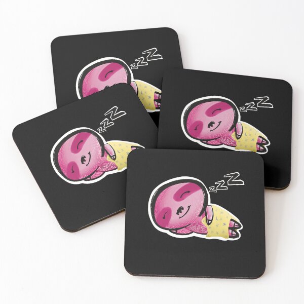 Artikelvorschau, Schlafendes rosa Mädchen-Faultier entworfen und verkauft von SubtleSplit.