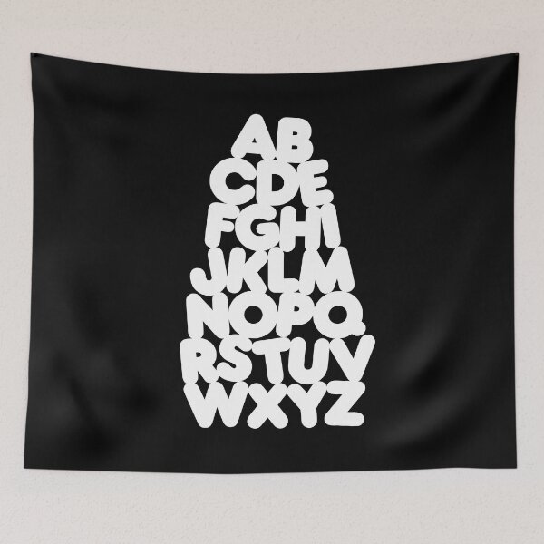 Item preview, Frankfurter Alphabet Stack v.9 designed and sold by x1brett.