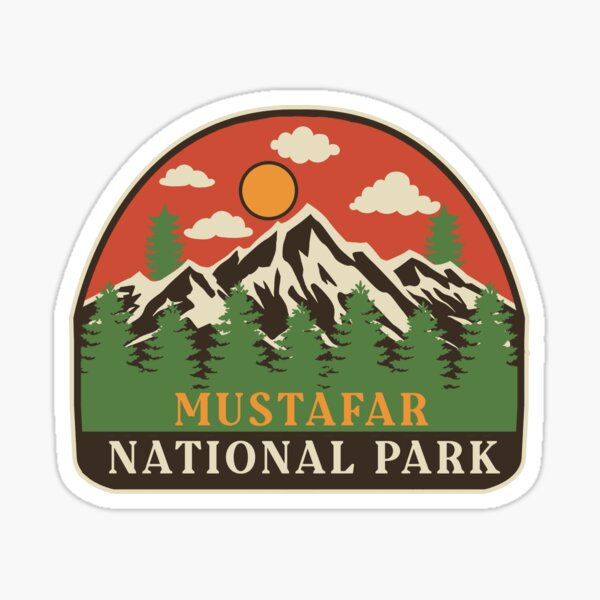 Item preview, Mustafar National Park - Vintage designed and sold by Nature-mark.