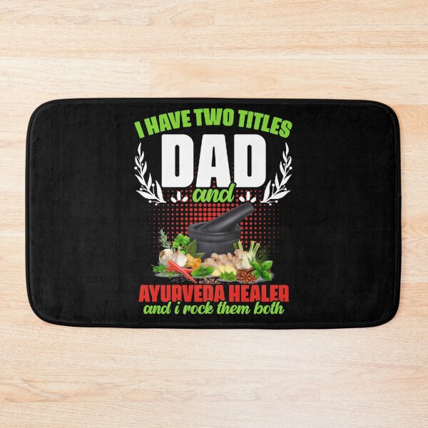Item preview, I Have Two Titles Funny Ayurvedic Humor For An Ayurveda Dad designed and sold by Nessshirts.