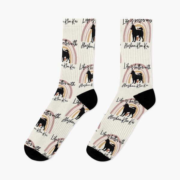 Item preview, Alaskan Klee Kai Rainbow Aesthetic Boho designed and sold by rafaeltto.