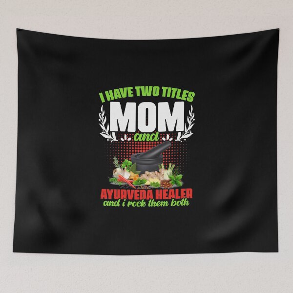Item preview, I Have Two Titles Funny Ayurvedic Humor For An Ayurveda Mom designed and sold by Nessshirts.