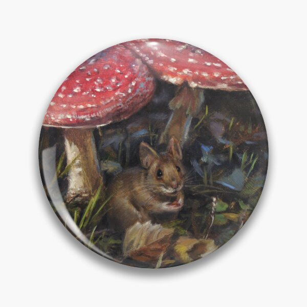 Item preview, Autumn - Wood mouse and toadstool designed and sold by marjoleinkruijt.