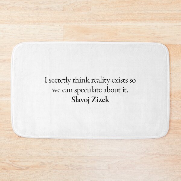 Item preview, Slavoj Zizek Communist Quote designed and sold by betterquotes.