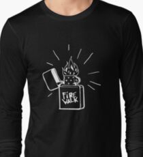 Firewalk Lighter T-shirt- Life is Strange Before the storm Chloe Price T-shirt Long Sleeve T-Shirt