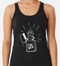 Feuerlauf Feuerzeug T-Shirt Das Leben ist seltsam Vor dem Sturm Chloe Preis T-Shirt Tanktop für Frauen