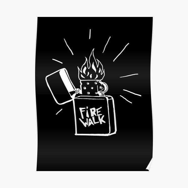 Firewalk Lighter T-shirt- Life is Strange Before the storm Chloe Price T-shirt Poster
