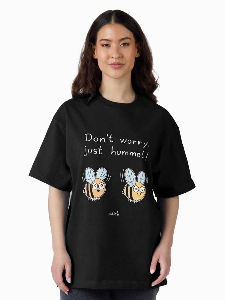 Thumbnail 2 von 7, Oversized T-Shirt, Don't worry, just hummel! designt und verkauft von islieb.