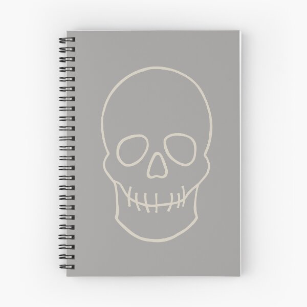 Item preview, Simply Spooky Collection - Skull - Ghost Grey and Bone White designed and sold by LAEC-Shop.